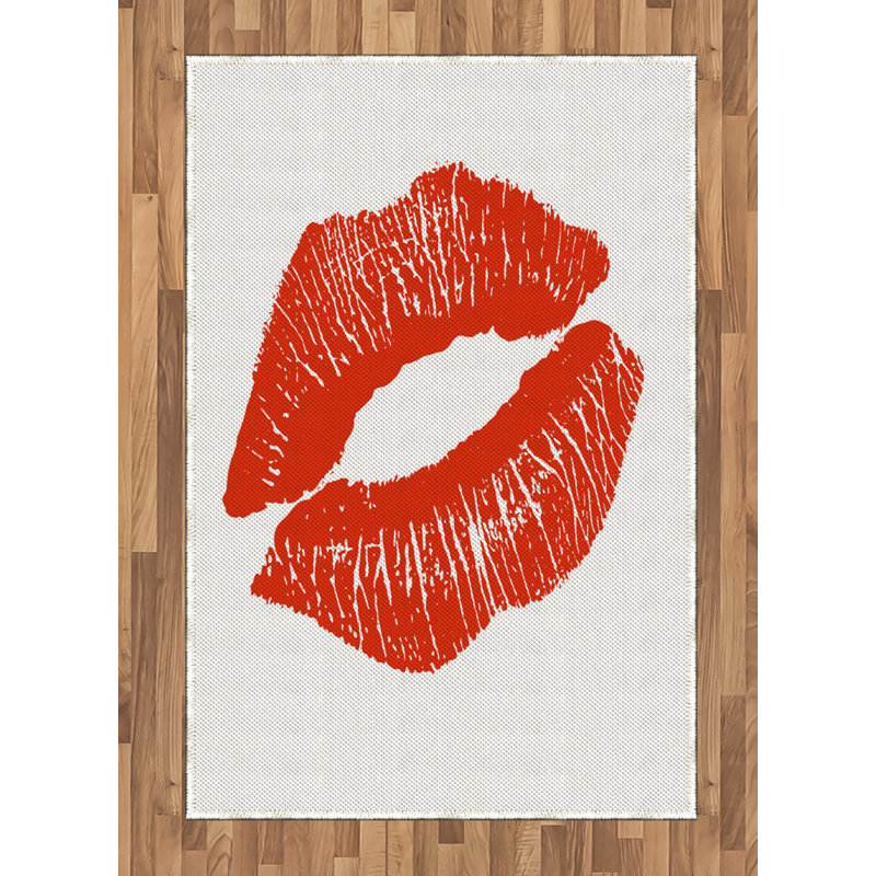 Tapis décoratif à poils longs en fibres à haute densité Kiss, Rectangle— 4 pi x 5 pi 8 po