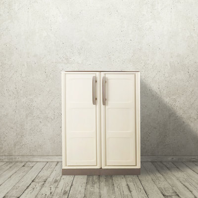 Plastic 2 - Door Rectangle Accent Cabinet