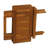 Chaparral Square Teak Outdoor Folding Side Table