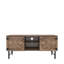 Console Loft Style avec 2 armoires, rétro, noyer, support noyer 80 - 89 po, style rétro, 14 unités de largeur