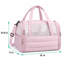 Sac de transport matelassé souple pour chat avec panneaux en filet et coussin amovible