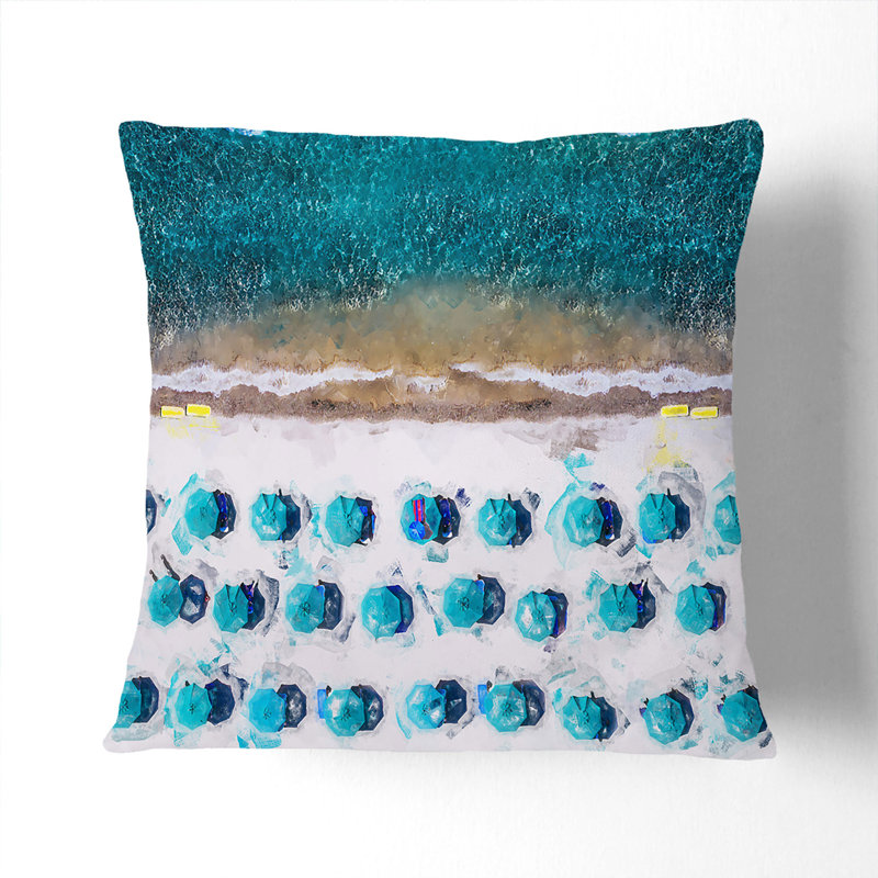 Square Throw Cushion, 55cm H x 55cm W x 20cm D