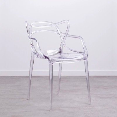 Modholic Clear Dining Chair (Set Of 2)