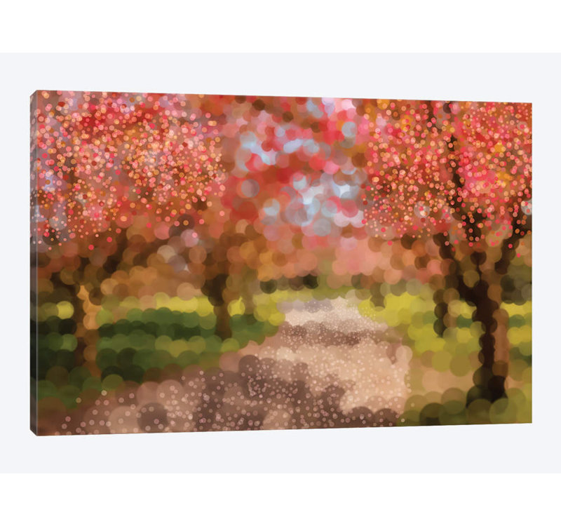 «Undetarred Spring» par PI Studio - impression sur toile tendue, H 8 po x l 12 po x P 0,75 po, Pas de tapis, Toile tendue