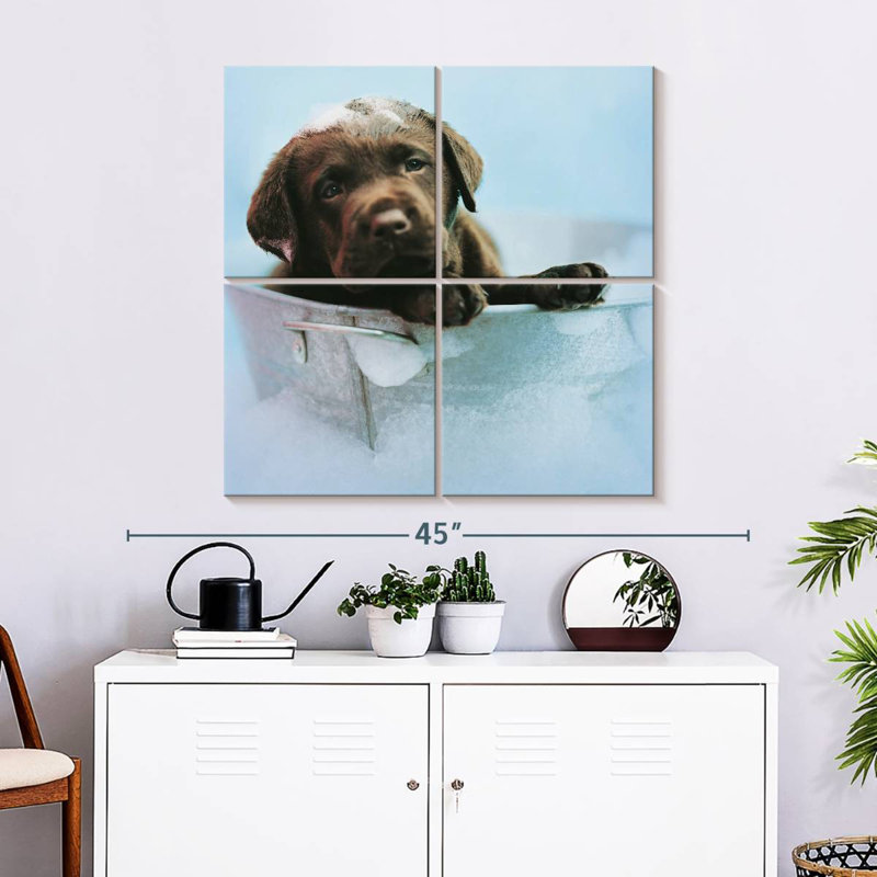 Brampt Beau The Dog, 32" H x 32" W