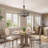 Ninh 4 - Light Dimmable Drum Chandelier