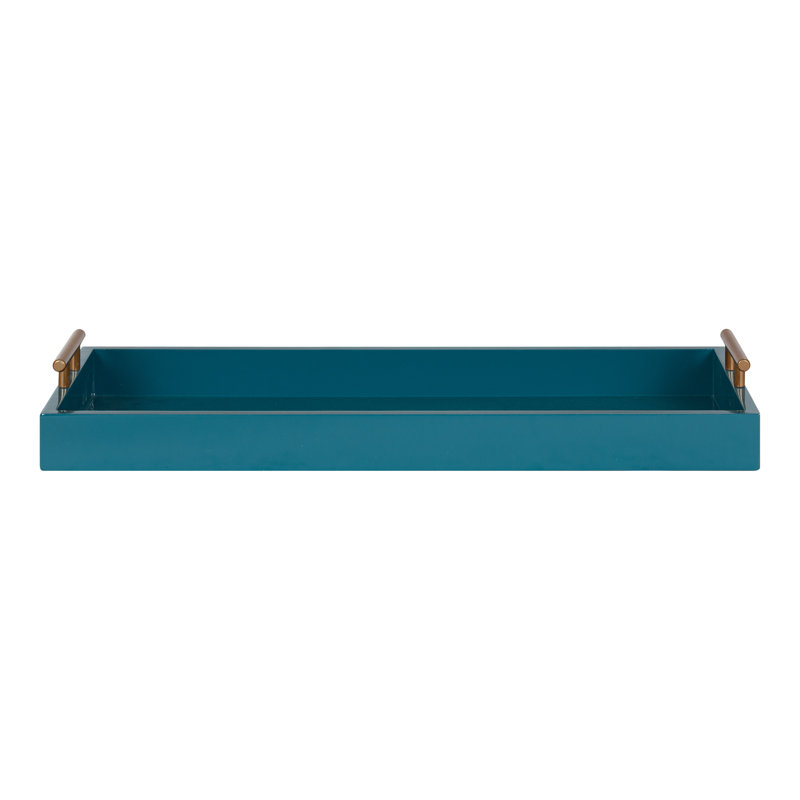 Plateau de repose-pieds / table basse Norvan, Bleu