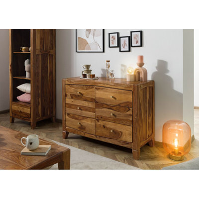 Ancona 110cm Solid Wood Sideboard