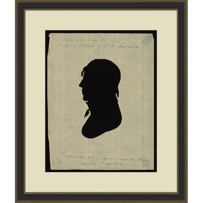 Colonial Male Silhouette 3 Print