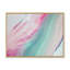 Marbre turquoise et marbre rose Flow Art IV - œuvre d'art moderne sur toile-592911016-592911021