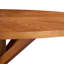 Table de salle à manger ronde en bois massif 59 pouces Evonia-401420854-405932006