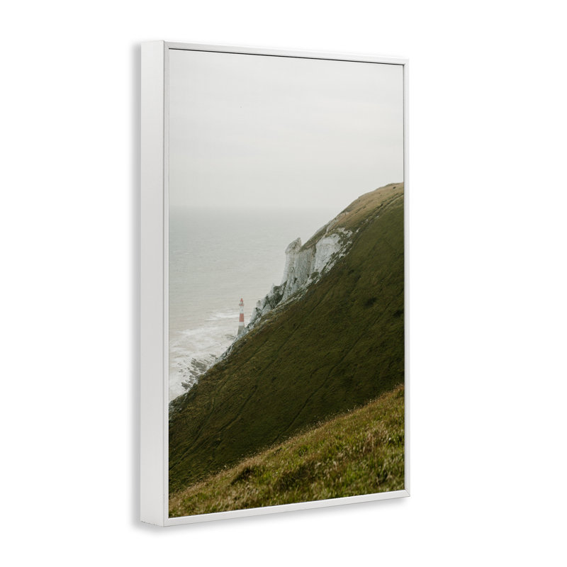 «Hillside Beachy Head Layer», estampe numérique, conception de Jade Sharp Photo, H 18 po x l 12 po