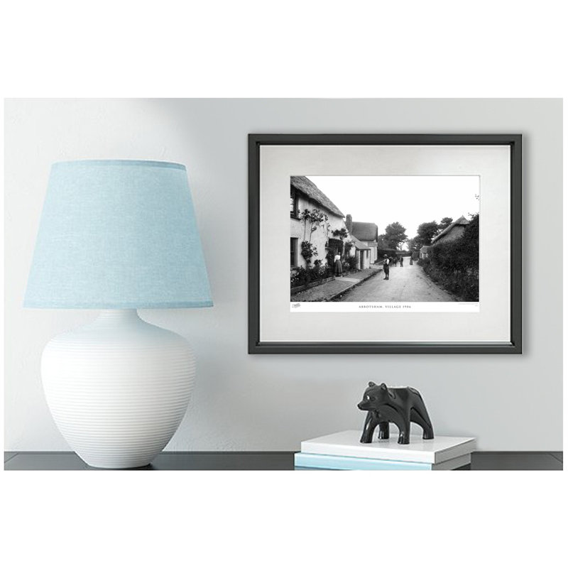 Abbotsham, Village 1906 - Single Picture Frame Print, 60cm H x 80cm W x 2.3cm D