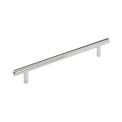 Bar Pulls 7-9/16 inch (192mm) Center-to-Center Polished Chrome Cabinet Pull