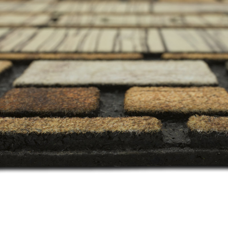 Tapis d'extérieur Croll Drifted Nature Welcome, Rectangle 1 pi 11 po x 2 pi 11 po