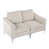 Velours côtelé beige