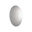Round Flat Beveled Lighted Wall Mirror-883620640