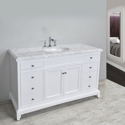 Elite Stamford 60" Single Bathroom Vanity Set