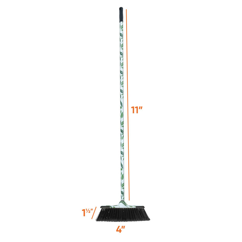 Impression de feuille de balai Superio, balai de maison et de cuisine durable, matériau durable très résistant, paquet de 2