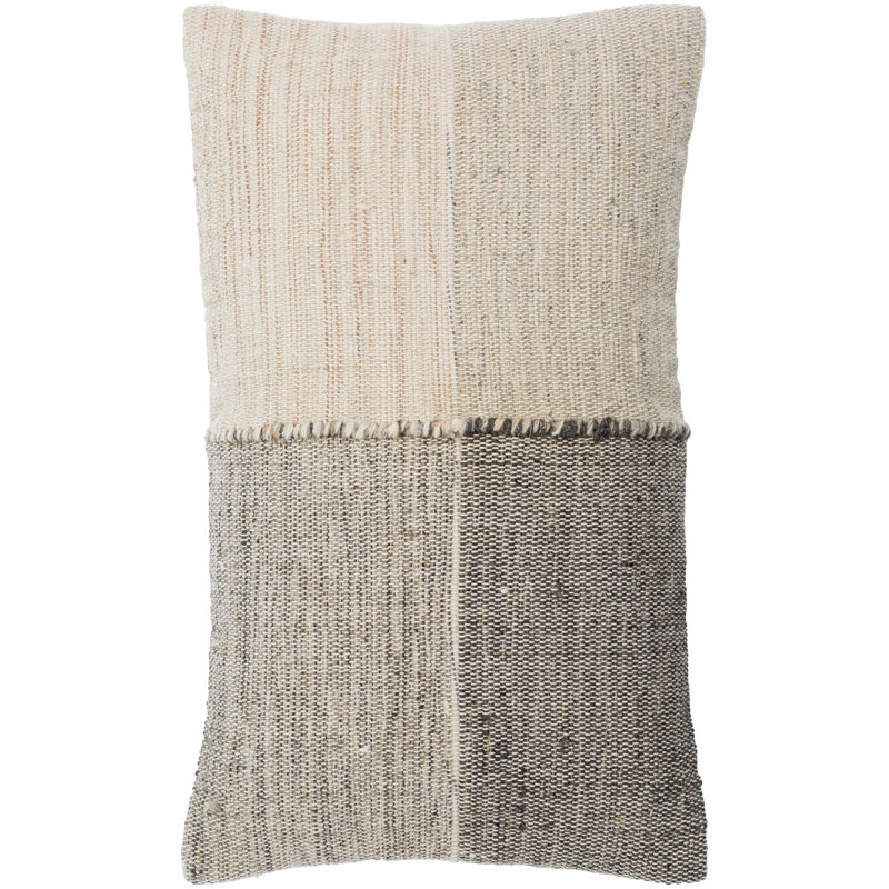 Housse de coussin et insert, Polyester/ Bourre en polyester, 14 po x 22 po, Rectangle