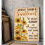 Conseils d'une toile de tournesol, toile tendue-2077612636