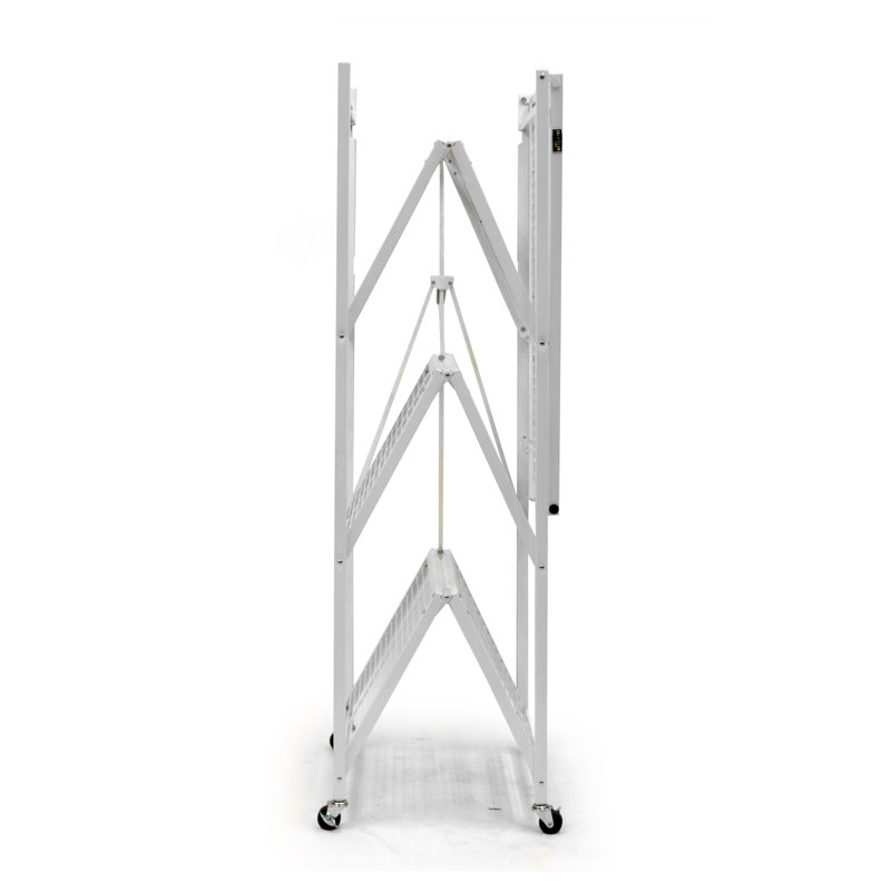 Origami R5 4-Shelf Heavy Duty Rack, White
