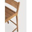 Jack outdoor bar stool - teak