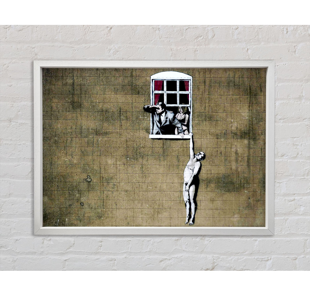 Window Lovers Original - Einzelner Bilderrahmen Kunstdrucke auf Leinwand