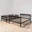 Lit superposé en bois avec escalier de rangement-651231500-671270621