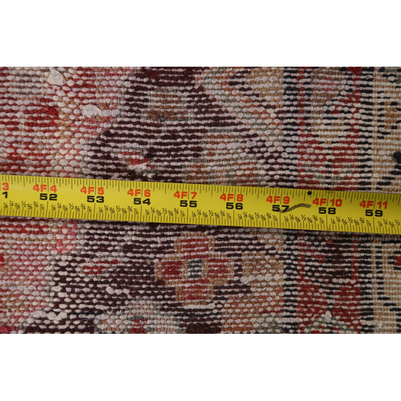 Tapis de couloir rétro en laine Hamedan