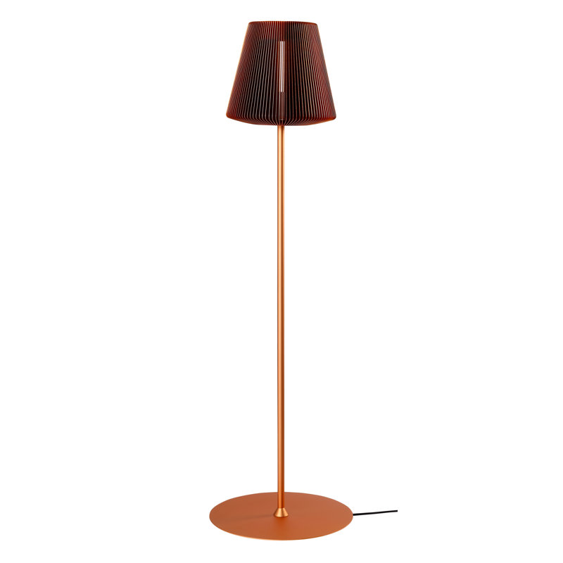 Bramah Floor Lamp, Dark Copper, Copper