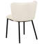 Mina 40cm H Polyester Blend Upholstered Metal Spindle Side Chair-100023810