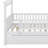 Wooden House Bed with Trundle-126131859-101824683