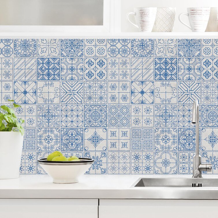 Latitude Vive Prachi Tile Pattern Coimbra 150cm PVC Tile | Wayfair.co.uk