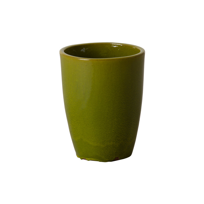 Pot à fleurs en argile, H 12 po x l 9,5 po x P 9,5 po