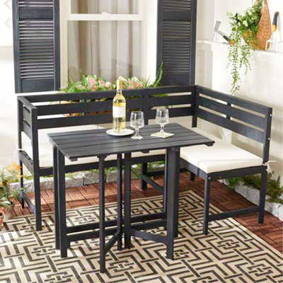 Vana Acacia 4 - Person Modular Patio Conversation Set with Cushions