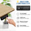 Bureau debout à hauteur ajustable Gilman Home Office-1290067131-1290067124