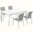 Nashwauk 4 - Person Patio Dining Set with Extendable Rectangular Table-97767139