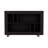 Console Table Cart, 5 Shelves, 4 Casters