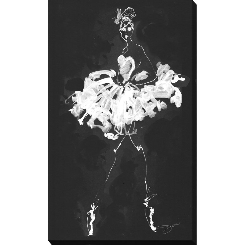 «Dancer», impression, Toile tendue, H 40 po x l 24 po x P 1,5 po