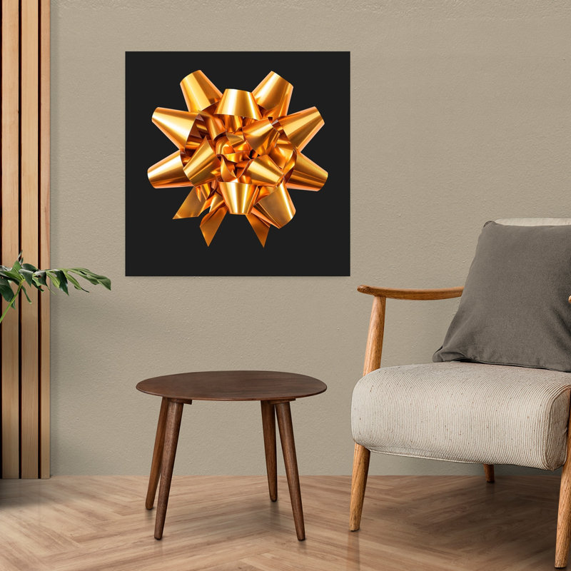 Contemporary Art Classic Elegant Vibrant Winter Art, 24" H x 24" W