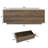 47" Modern Square Coffee Table With 2 Drawers, Large Square Center Table, Wood Coffee Table For Living Room-88690289-76436760