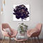 Pivoine noire - Impression sur toile-80844206-80844215
