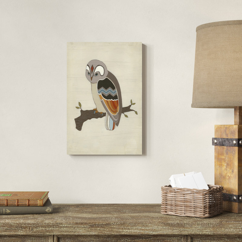 Chevron hibou II, H 18 po x l 12 po x P 1,25 po