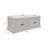 Calena Wooden Storage Bench with Linen Seat Cushion-1914653426