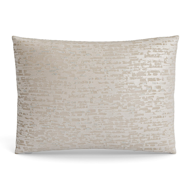 Delphi Abstract Pillow Sham, Mist, King