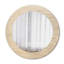 Huldar Glass Flat Wall Mirror