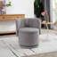 Fauteuil pivotant à 360 degrés avec espace de rangement, convenant à la chambre à coucher et au salon-189102287
