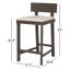 Tabouret de comptoir Clarise Willadeene
