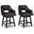Nestor Swivel Upholstered Counter Stool with Solid Wood Frame-1045048212-1040640252